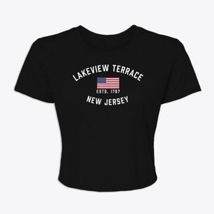 Lakeview Terrace New Jersey Patriot Women's Crop Top