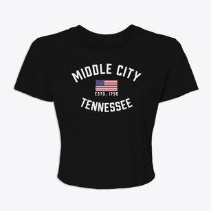 Middle City Tennessee Patriot Women's Crop Top