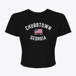 Chubbtown Georgia Patriot Women's Crop Top