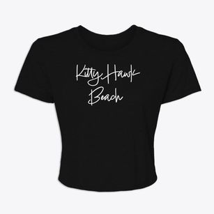Kitty Hawk Beach North Carolina Freestyle Women's Crop Top