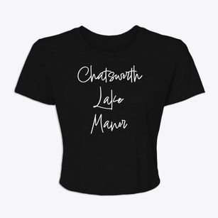 Chatsworth Lake Manor California Freestyle Women's Crop Top