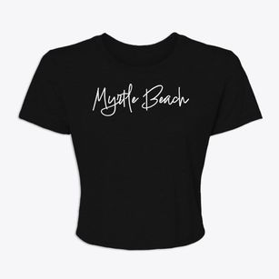 Myrtle Beach South Carolina Freestyle Women's Crop Top