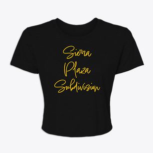 Sierra Plaza Subdivision Arizona Freestyle Women's Crop Top