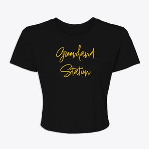 Greenland Station New Hampshire Freestyle Women's Crop Top