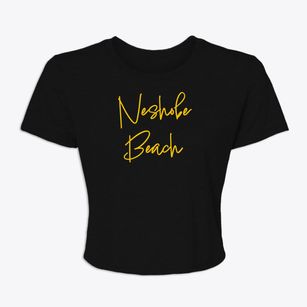 Neshobe Beach Vermont Freestyle Women's Crop Top