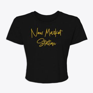 New Market Station Virginia Freestyle Women's Crop Top