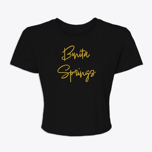 Bonita Springs Florida Freestyle Women's Crop Top