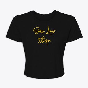 San Luis Obispo California Freestyle Women's Crop Top