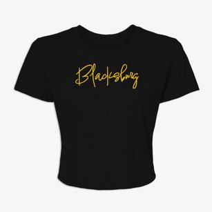 Blacksburg Virginia Freestyle Women's Crop Top