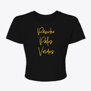 Rancho Palos Verdes California Freestyle Women's Crop Top