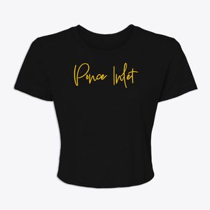 Ponce Inlet Florida Freestyle Women's Crop Top