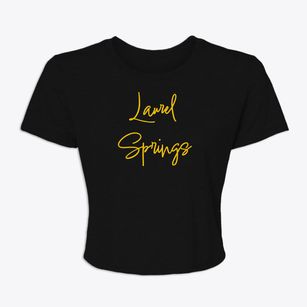Laurel Springs New Jersey Freestyle Women's Crop Top