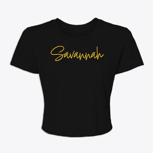 Savannah Georgia Freestyle Women's Crop Top