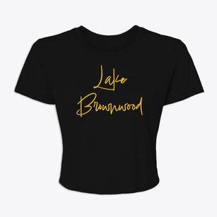 Lake Brownwood Texas Freestyle Women's Crop Top