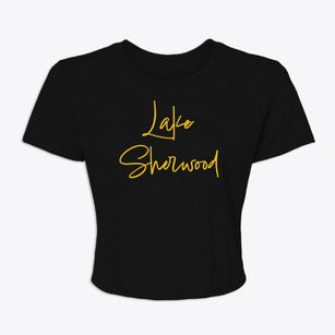 Lake Sherwood Wisconsin Freestyle Women's Crop Top
