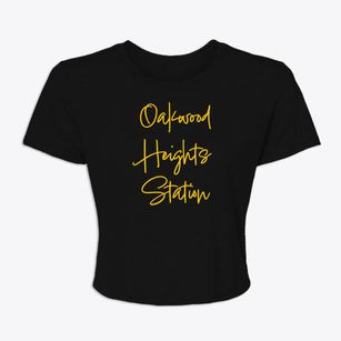 Oakwood Heights Station New York Freestyle Women's Crop Top