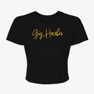 Gig Harbor Washington Freestyle Women's Crop Top