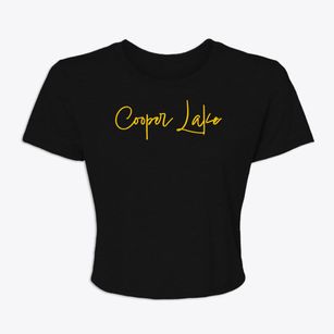 Cooper Lake Wyoming Freestyle Women's Crop Top