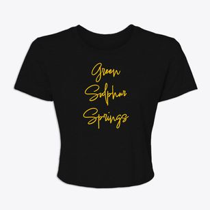 Green Sulphur Springs West Virginia Freestyle Women's Crop Top