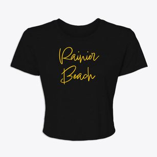 Rainier Beach Washington Freestyle Women's Crop Top