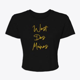 West Des Moines Iowa Freestyle Women's Crop Top