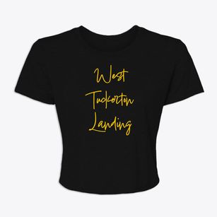 West Tuckerton Landing New Jersey Freestyle Women's Crop Top