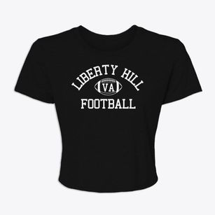 Liberty Hill Virginia Football Women's Crop Top