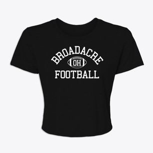 Broadacre Ohio Football Women's Crop Top