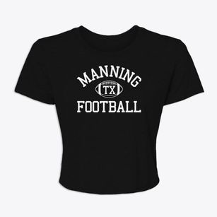 Manning Texas Football Women's Crop Top