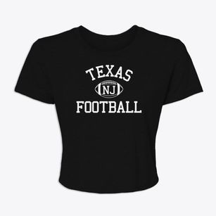 Texas New Jersey Football Women's Crop Top