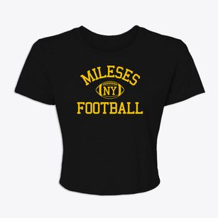 Mileses New York Football Women's Crop Top