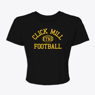 Click Mill Tennessee Football Women's Crop Top