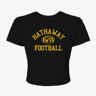 Hathaway West Virginia Football Women's Crop Top