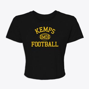 Kemps Maryland Football Women's Crop Top