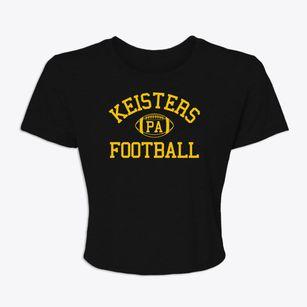 Keisters Pennsylvania Football Women's Crop Top