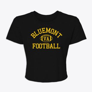 Bluemont Virginia Football Women's Crop Top