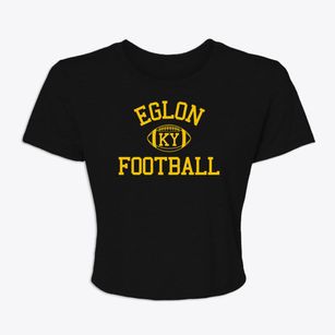 Eglon Kentucky Football Women's Crop Top