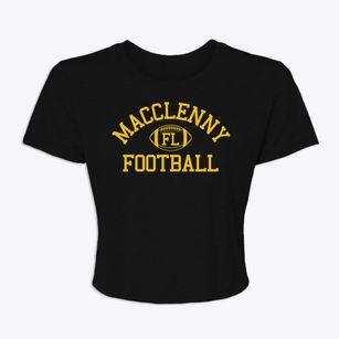 Macclenny Florida Football Women's Crop Top