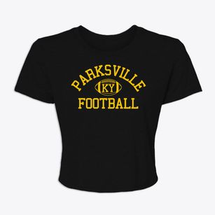 Parksville Kentucky Football Women's Crop Top