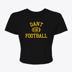 Dant Oregon Football Women's Crop Top