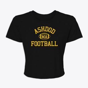 Ashdod Massachusetts Football Women's Crop Top
