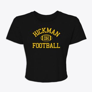 Hickman Ohio Football Women's Crop Top