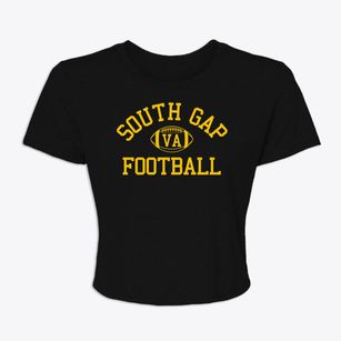South Gap Virginia Football Women's Crop Top