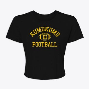 Kumukumu Hawaii Football Women's Crop Top
