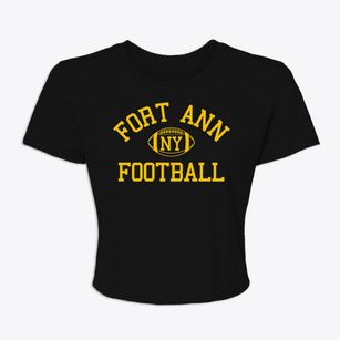 Fort Ann New York Football Women's Crop Top