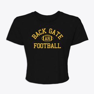 Back Gate Arkansas Football Women's Crop Top