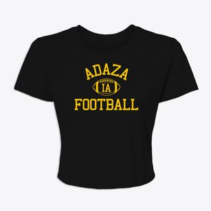 Adaza Iowa Football Women's Crop Top