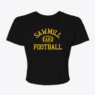 Sawmill Arkansas Football Women's Crop Top