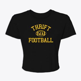 Thrift Washington Football Women's Crop Top