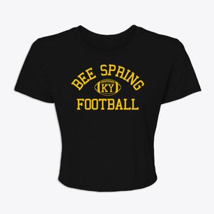 Bee Spring Kentucky Football Women's Crop Top